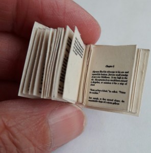 The pages have been carefully removed