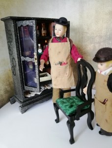 large cabinet and chair