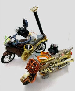 junk robot bikers